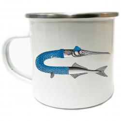 LAKOR Emaljekrus - Garfish Hornfisk