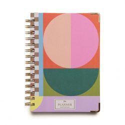 Billede af Designworks Ink Calendar Undated Over 13 Months - Geo Checks - Kalender