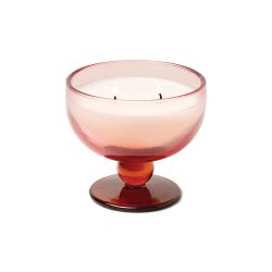 Billede af Paddywax Candle Glass Goblet Rose/red - Duftlys hos Trendyhjem.dk