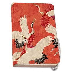 Bekking & Blitz Notebook A6 Red Cranes - Notesbog