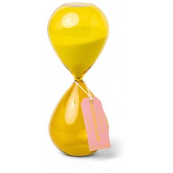 Designworks Ink Hourglass 30 Minutes Charteuse - Timeglas