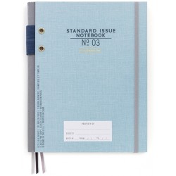 Designworks Ink Notebook Standard Issue Blue - Notesbog
