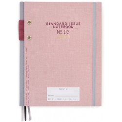 Designworks Ink Notebook Standard Issue Pink - Notesbog