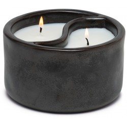 Paddywax Scented Candle Yin Yang Black - Duftlys