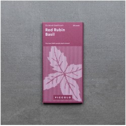 Piccolo Seeds Basil Red Rubin - Frø