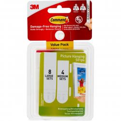 3M Command Hanging Strips Value pack - Ramme