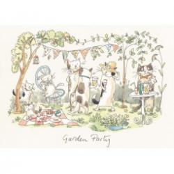 Two Bad Mice Greeting Cards Garden Party - Kort