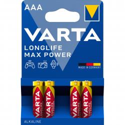 Varta Longlife Max Power Aaa 4 Pack (b) - Batteri