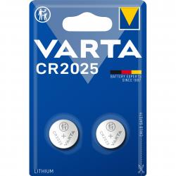 Varta Cr2025 Lithium Coin 2 Pack (b) - Batteri