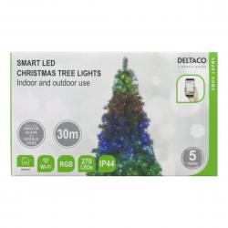 Deltaco Smart Home Wifi Tree Light, 270l, 10 Strings, 2m - Lyskæde