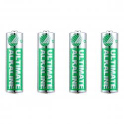 Deltaco Ultimate Alkaline Batteries, Lr6/aa Size, 4-pack - Batteri