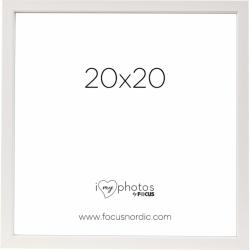 Focus Rock White 20x20 - Ramme