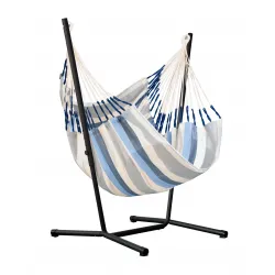 LA SIESTA Fiji Outdoor Hammock Chair with Stand - Sea Salt - Hængekøje