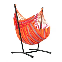 LA SIESTA Fiji Outdoor Hammock Chair with Stand - Toucan - Hængekøje