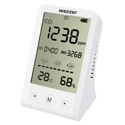 Levenhuk Wezzer Air MC10 Air Quality Monitor - Vejrstation